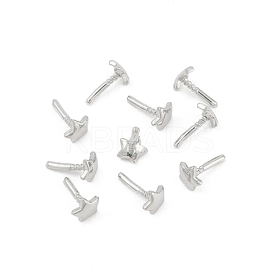 Star Brass Head Pins KK-U051-02P-02-1