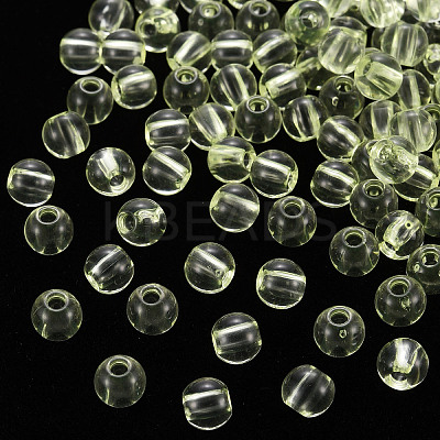 Transparent Acrylic Beads LS-MACR-S370-A6mm-728-1