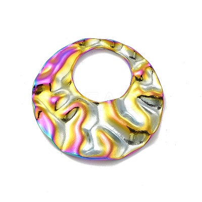 Ion Plating(IP) 304 Stainless Steel Pendants STAS-B032-16MC-1