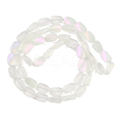 Electroplate Glass Beads Strands EGLA-C009-01B-HR02-1