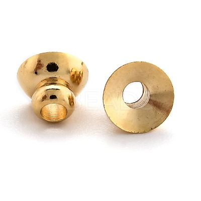Brass Beads Caps KK-H759-35C-G-1