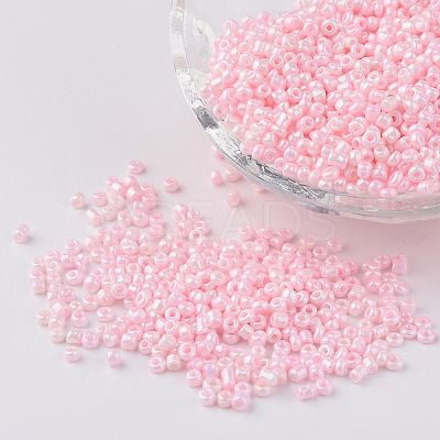 12/0 Opaque Colours Round Glass Seed Beads X-SEED-A010-2mm-55-1