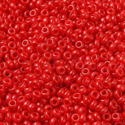 Baking Paint Glass Seed Beads SEED-P006-03A-10-1
