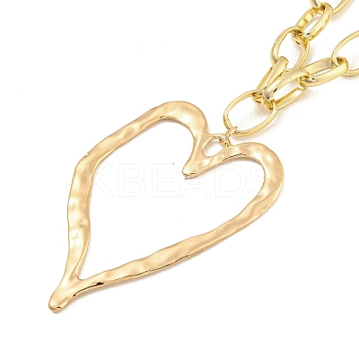 Alloy Pendant Necklaces LS-NJEW-K261-08A-KCG-1