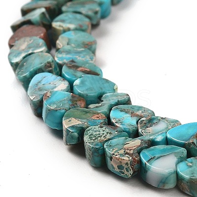 Synthetic Regalite/Imperial Jasper/Sea Sediment Jasper Beads Strands G-F765-D06-01-1