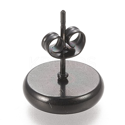 304 Stainless Steel Stud Earring Settings STAS-K202-05D-B-1