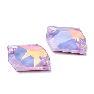 Mocha(MK) Irregular Rhombus Sew on Rhinestone RGLA-G019-01D-1