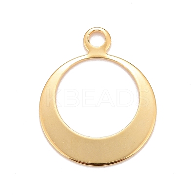 201 Stainless Steel Pendants STAS-K217-49B-G-1
