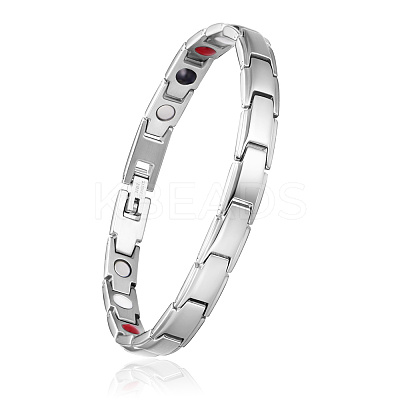 Stainless Steel Panther Chain Watch Band Bracelets JB667A-1