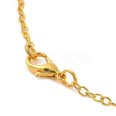 201 Stainless Steel Pendant Necklaces LS-NJEW-G118-04G-1