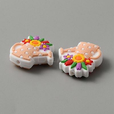 Food Grade Eco-Friendly Silicone Beads SIL-WH0016-02B-1