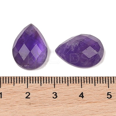 Natural Amethyst Cabochons G-C146-04U-1