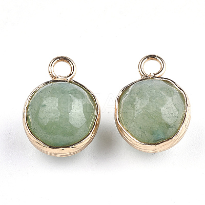 Natural Agate Pendants X-G-S344-33B-1