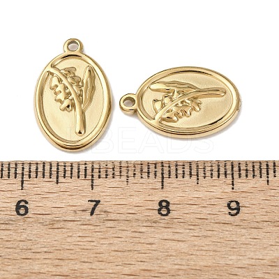 304 Stainless Steel Pendants STAS-I358-12G-06-1