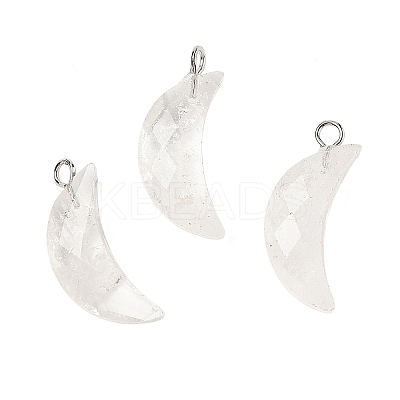 Natural Quartz Crystal Pendants G-L614-D05-P01-1