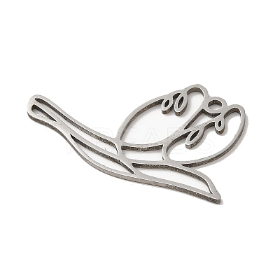 Non-Tarnish 201 Stainless Steel Pendants LS-STAS-B049-01P-1