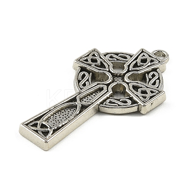 Tibetan Style Alloy Pendants PALLOY-A027-01AS-1