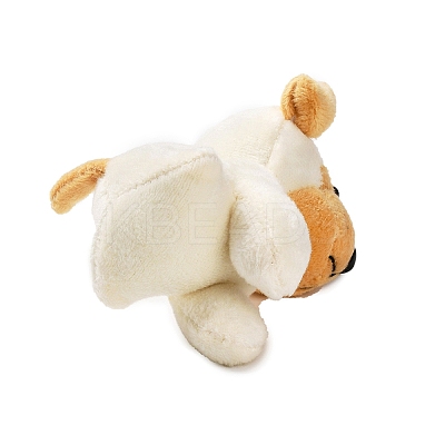 Cartoon PP Cotton Plush Simulation Soft Stuffed Animal Toy Dog Pendants Decorations LS-HJEW-K043-06-1