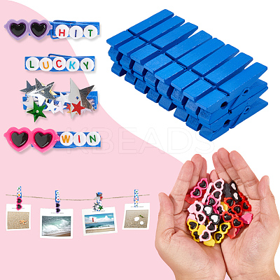 DIY Wooden Clips Making Kits DIY-SP0005-11-1