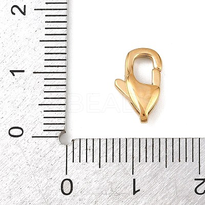 316 Stainless Steel Lobster Claw Clasps LS-STAS-C154-02E-G-1