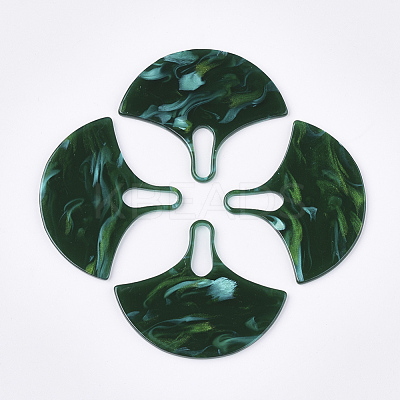 Cellulose Acetate(Resin) Pendants KY-S158-53D-1