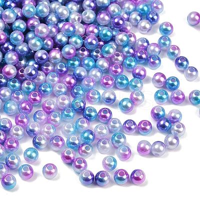 ABS Imitation Pearl Beads KY-P021-05A-06-1