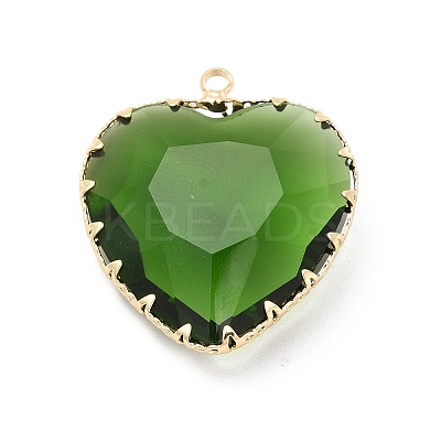K9 Glass Pendants KK-E071-07KCG-10-1