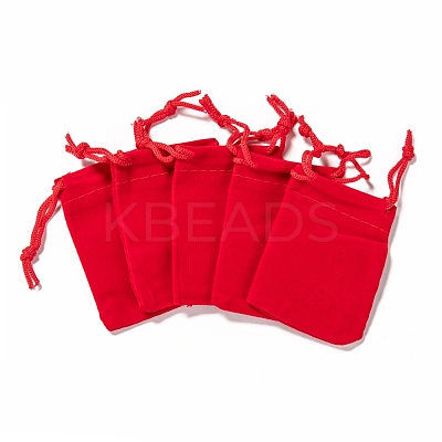 Rectangle Velvet Pouches TP-R022-5x7-04-1