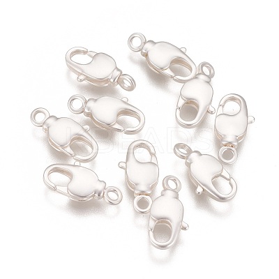 Brass Swivel Lobster Claw Clasps KK-K238-39MS-M-1