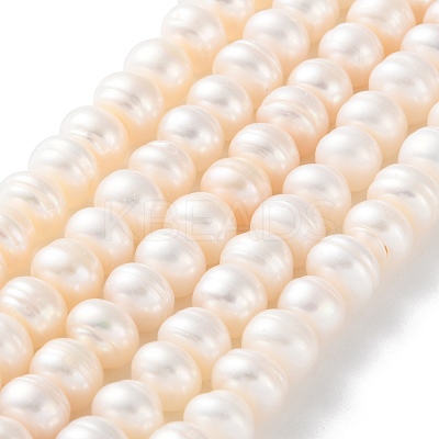 Natural Cultured Freshwater Pearl Beads Strands PEAR-I007-02N-04C-1
