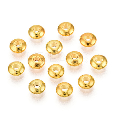 Brass Spacer Beads KK-E246-G-1