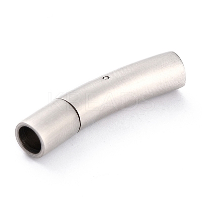 Non-Tarnish 316 Surgical Stainless Steel Bayonet Clasps STAS-G241-09MP-1
