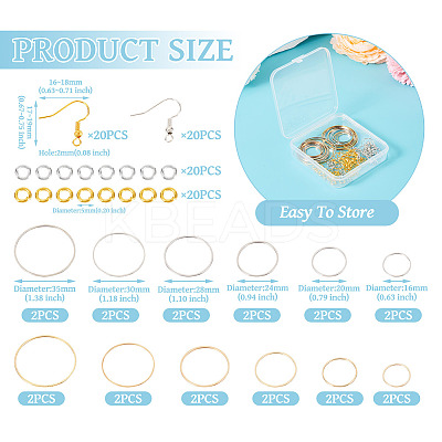 DIY Dangle Earring Kits DIY-TA0010-81-1