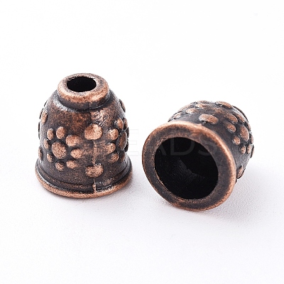 Apetalous Alloy Bead Caps LS-X-TIBEB-0672-R-NR-1