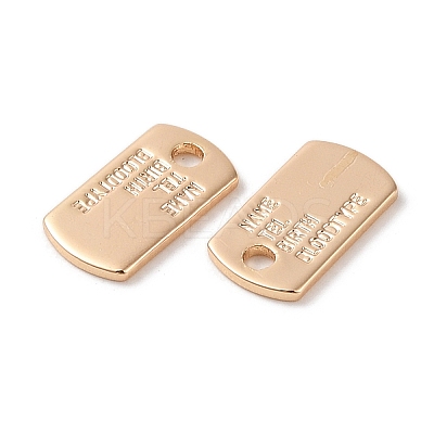 Brass Charms KK-G491-58G-1