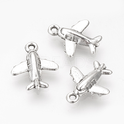 Tibetan Style Alloy Charms TIBE-S311-18AS-LF-1