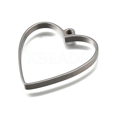 304 Stainless Steel Pendants STAS-S181-01P-H-1