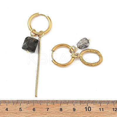 202 Stainless Steel Huggie Hoop Earrings EJEW-JE07392-01-1