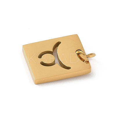 304 Stainless Steel Charms STAS-R001-03G-02-1