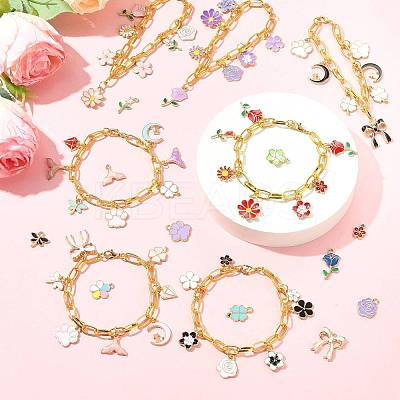 DIY Bracelet Making Kits DIY-FS0010-08A-1