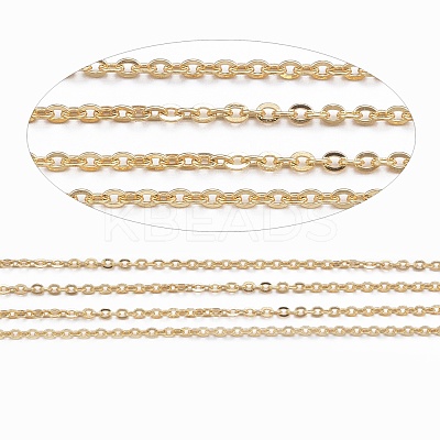 Ion Plating(IP) 304 Stainless Steel Cable Chains CHS-H007-01G-1