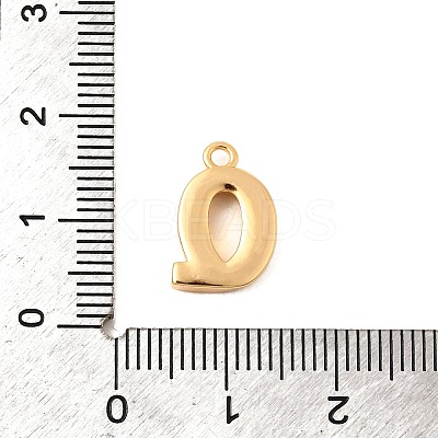 Brass Micro Pave Cubic Zirconia Charms KK-C117-12G-Q-1
