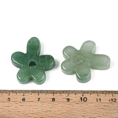 Natural Green Aventurine Pendants G-T142-44J-1