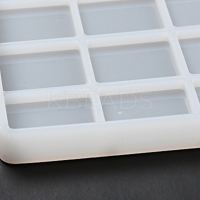 DIY Mosaic Effect Square Cup Mat Silicone Molds LS-DIY-A034-24-1