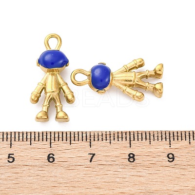 304 Stainless Steel Enamel Pendants STAS-B085-26G-1