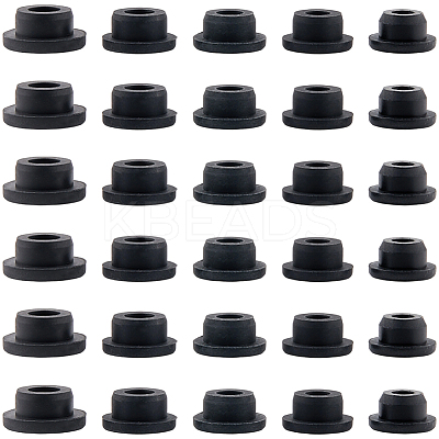 30Pcs 5 Styles Silicone Hole Plugs AJEW-GF0011-63A-1