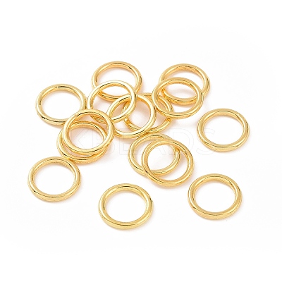 Alloy Soldered Closed Jump Rings KK-WH0052-05C-G-1