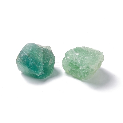 Rough Raw Natural Fluorite Beads G-FS0001-73-1