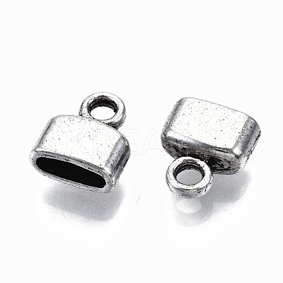 Tibetan Style Alloy Metal Cord Ends TIBE-N011-030AS-RS-1