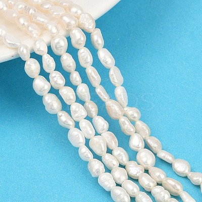 Natural Cultured Freshwater Pearl Beads Strands PEAR-P064-20G-02A-1